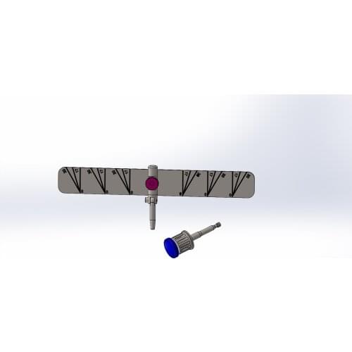 Locating Guide Dental All on Four + Hand Driver