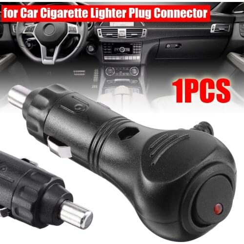 New Arrival Multi-functional Car Cigarette Lighter Socket Plug Connector LED On/Off Switch Automobile Cigarette Lighters