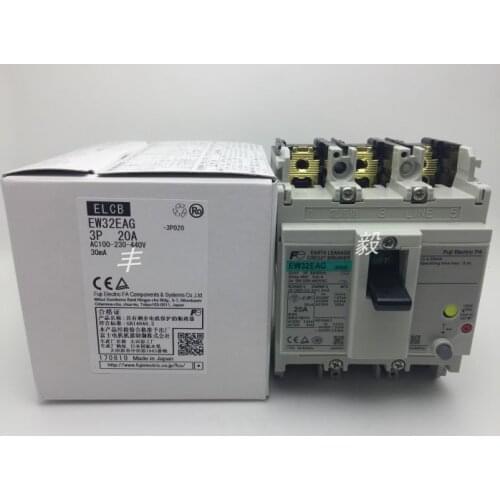 New and original imported leakage circuit breaker, EW32EAG 3P, 10A, 15A, 20A, 32A quality assurance