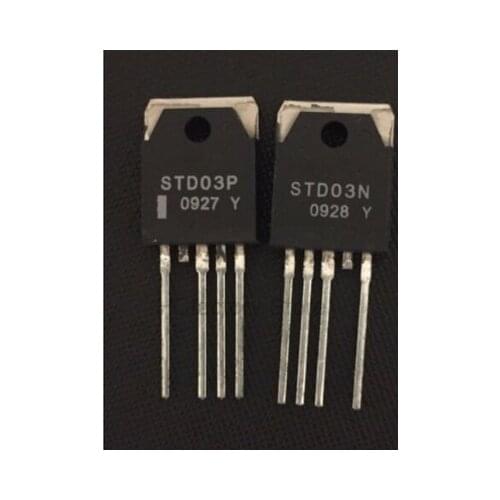 Original 2pcs=1pair STD03P STD03N STD03P STD05N STD05P STD04P STD04N STD01P STD01N TO-3P Wholesale distribution list