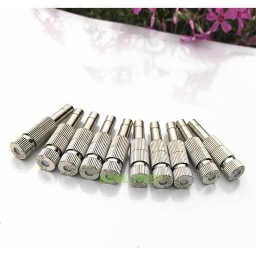 S159 Included Filter Misting Quick-connecting Nozzle 0.15-0.6mm Fogging Spray Sprinkler Cooling Sprayer for Garden Cooling 20pcs