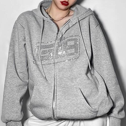 SAUSA FULLING Women's Sweatshirts With Inscriptions