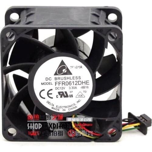 Brand new DELTA 6038 FFR0612DHE 12V 3.30A 6CM cooling fan