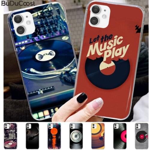 Vintage vinyl record Phone Case For iphone 11 Pro11 Pro Max X XS XR XS MAX 8plus 7 6splus 5s se 7plus case