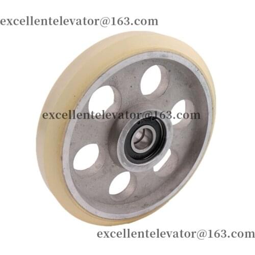 OD160mm W30mm 6203 Elevator High Speed Guide Shoe Roller 160*30*6203 160x30x6203 Use for Hitachi