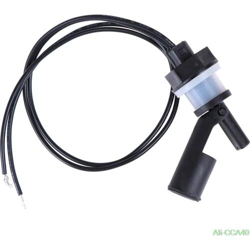 1pcs 100V DC Tank Pool Horizontal Water Level Switch Liquid Level Sensor Liquid PP Plastic Ball Float Switch
