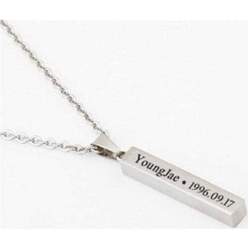 KPOP GOT7 Fly Hard Carry Album Necklace K-POP Jewelry Pendant Chain Accessories For Men Women Female Male Boy Girl