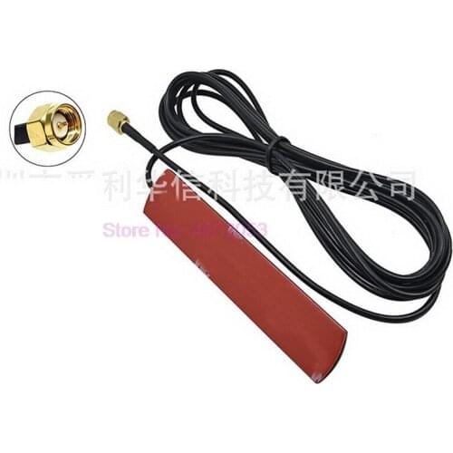 100pcs 2dbi/3dbi GSM Antenna with SMA Male Connector Gsm Aerial RG174 for GSM