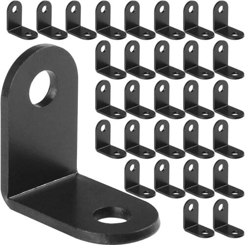 100PCS Angle Bracket,25 x 25 x 2mm Corner Brace, 90 Degree Internal Angle Brackets, Brackets Joint for Wood Furniture