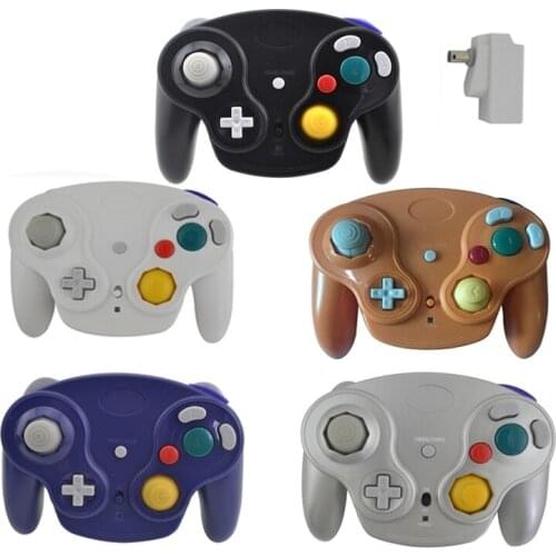 2.4GHz Wireless Controller For Gamecube Bluetooth Joypad For NGC Joystick For Nintendo For MAC Computer Gamepad