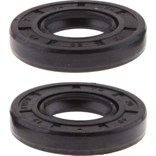 2 x Crank Case Crankshaft Oil Seal for Yamaha PW50 PEEWEE PY50 JS50PY LX50PY