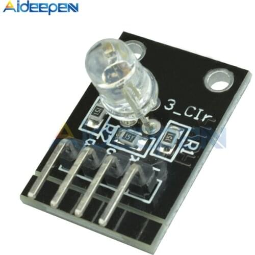 2Pcs/lot KY-016 Three Colors 4 Pin RGB Module 3 Color RGB LED Sensor Module DC 5V For Arduino DIY Starter Kit KY016