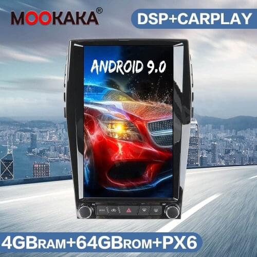 Tesla Style PX6 Android 9 Car Radio GPS Navigation For Ford EDGE 2015-2019 Auto Stereo Multimedia Player Tape Recorder Head Unit