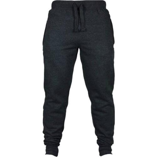 Winter Plus Velvet Thick Sweatpants Mens Warm Fashion Solid Color Casual Joggers Pants Men Streetwear Loose Trousers