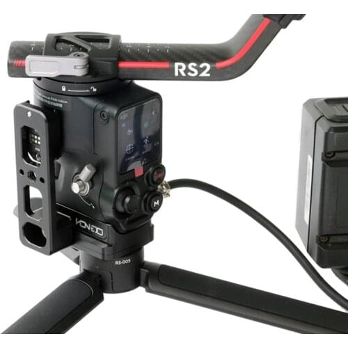 HONTOO RS2 Power supply plate baseplate 4m D-tap Cable for DJI RS2 RONIN S 3-Axis Gimbal to power your RONIN RS2