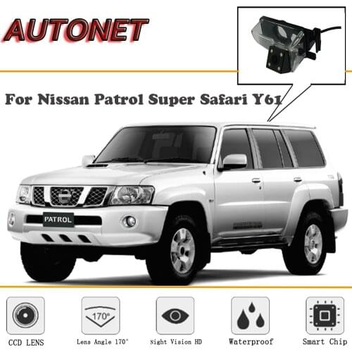 AUTONET Rear View camera For Nissan Patrol Y61 Patrol 4WD Super Safari/CCD/Night Vision/Backup Camera/license plate camera