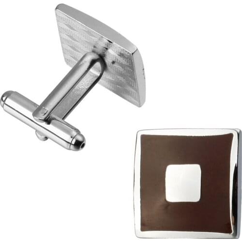 KC new high quality popular black red plaid Cufflinks Mens Long Sleeve Shirt Cufflinks Wedding Gift