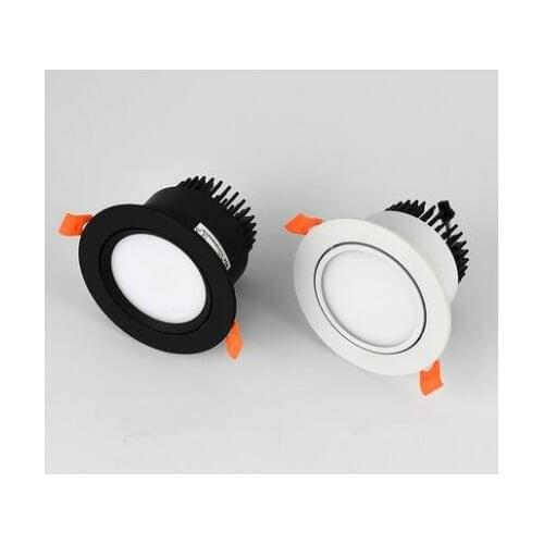 LED COB Downlight Dimmable ac110-240V 5w 7w 9W 12W Recessed Led ceiling lamp Spot light Bulbs Indoor Lighting