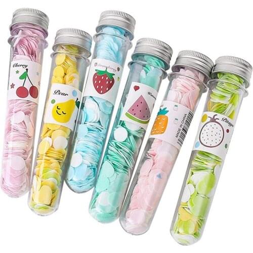 6Pcs Portable Disposable Paper Soap Outdoor Hand-Washing Soap Paper Soap Soap Travel Bottle Paper-Washing Paper Test Tube Patter