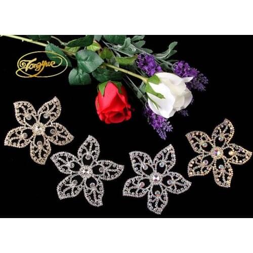 Sew on rhinestone chain back crystal rhinestone chain wedding dress evening dress belly dance clothing accessories process