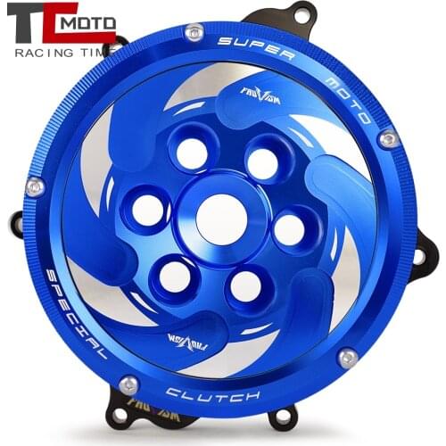 Engine Clear Clutch Case Covers Guards Protector for Suzuki DRZ400S DRZ400SE DRZ400SM 2005-2020 DRZ400 DR-Z 400 400E 400S 400SM