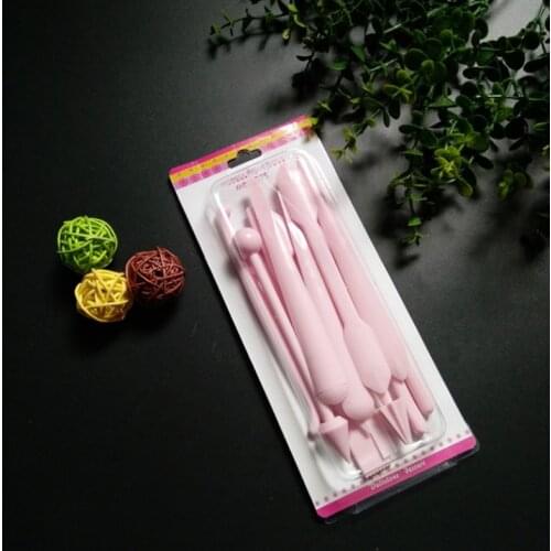 Engraved Pens Baking Accessories Plastic Cake Decoration Tools Kitchen Gadgets Food Grade Dough Engraving Set 12Pcs