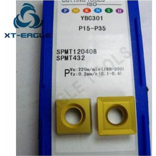 SPMT120408 YBC301 Free shipping! 100% Original brand CNC blade