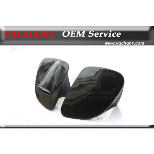 Car-Styling Carbon Fiber Headlight Cover Fit For 1992-1997 RX7 FD3S Vented Type1 Style Headlight Covers Kit