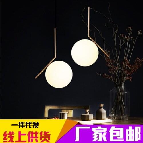LED Postmodern Nordic Iron Glass Bubbles Designer LED Lamp LED Light.Pendant Lights.Pendant Lamp.Pendant light For Dinning Room
