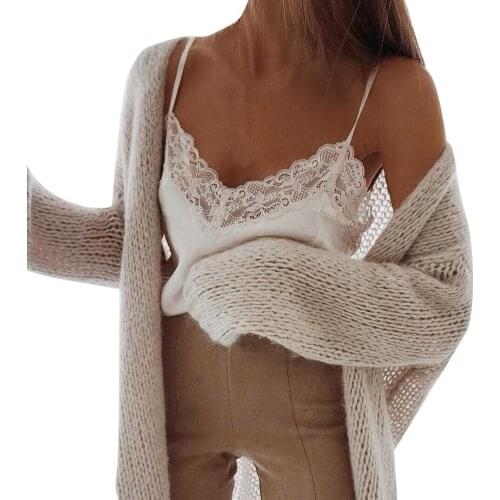 2021 Spring Summer Sexy Lace Camis Women Tops Fashion Solid White V Neck Sleeveless Casual Female Camisole Blusa топик женский