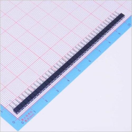 10Pcs Single Row 40Pin 2.54mm Round Female Pin Header