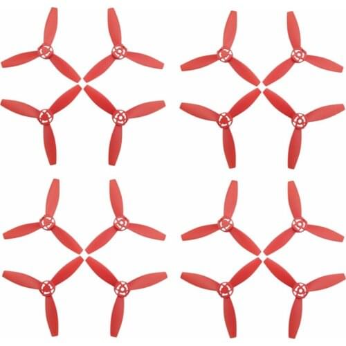 16PCS Propeller for Parrot Bebop 2 Power FPV Quadcopter Aircraft Parts Aircraft Drone Blade Red