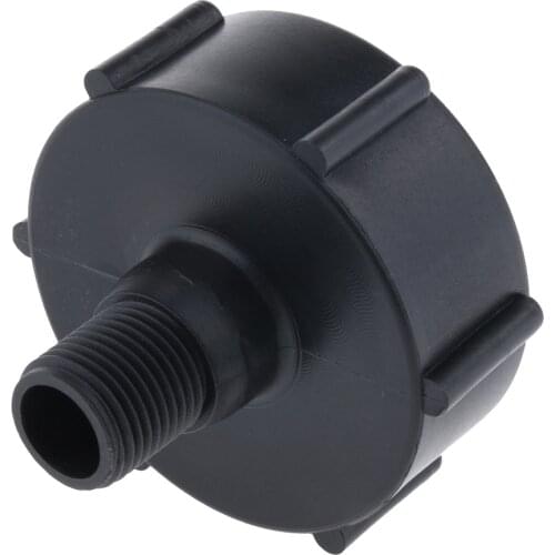 2 inch IBC Tote Tank Valve Adapter DN50 for 3/4 inch Thread Hose Pipe, Easy to Use, Durable