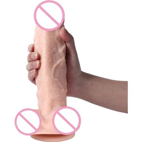 28.5*6 cm Realistic Dildo Big Penis Suction Cup Sex Toys For Women Bisexual Stimulator Vaginal Anal Masturbation Huge Dildos