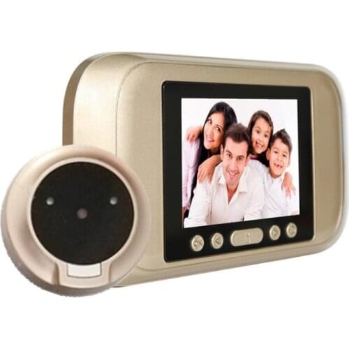 Anpwoo A32D 3.2 Inch Color Screen With Door Bell LED Lights Electronic Doorbell Door Viewer Home Security Peephole Door Camera