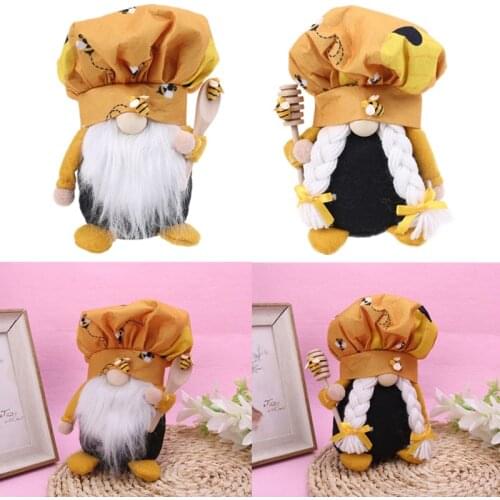 Bumble Bee Gnome Scandinavian Tomte Nisse Dwarf Swedish Elf kawaii Baby Plush Toys Children Stuffed Toy Baby Bedroom Decor