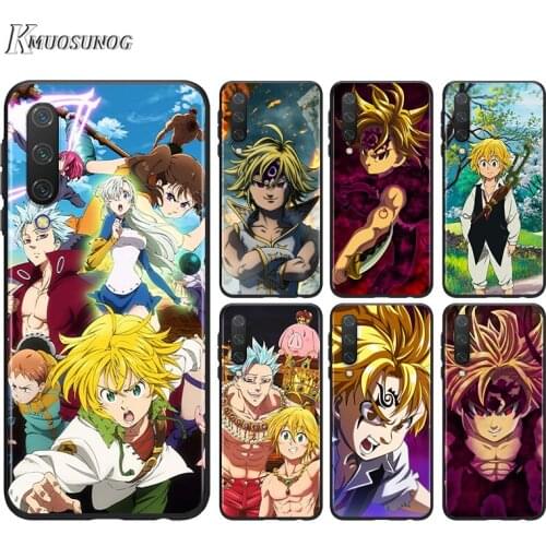 The Seven Deadly Sins For Huawei Nova 7SE 5G 7I 6SE 5T 5E 5I 5Z 5 4E 4 3I 3E 3 2I 2 Lite 2 Pro 2017 Black Phone Case