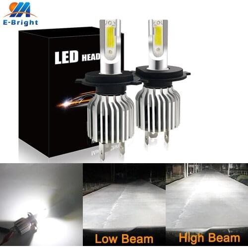 DC10-36V H1 H3 H4 H7 H8 H11 9005 2PCS 30W COB D9 LED bulb Angle Signal Front Headlight Fog Light Auto Truck Car 6000K Pure White