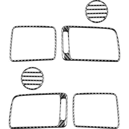 Car Passenger Air Vent Frame Cover Decoration Stickers for Honda Civic 8th Generation 2006-2011 LHD/RHD Accessories