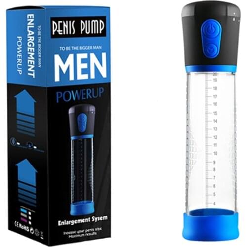 Electric penis pump enlarger penis enlargement vacuum sex pump for male penis enhance erection massager trainer growth pump