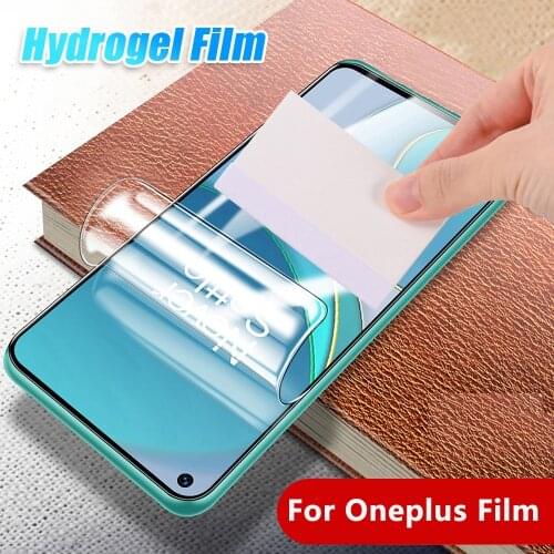 Hydrogel Soft Film For Oneplus 8T 8 Pro 7 7T Pro Nord Screen Protector Front Protective Film For Oneplus 8 7 Pro Not Glass