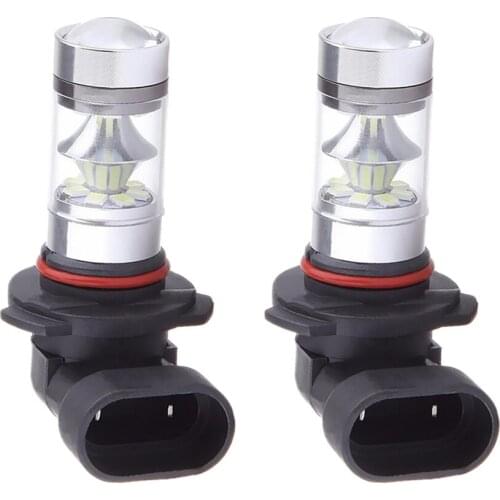 Pack of 2 HB4 100W High Power LED Fog Driving Bulbs Low Beam Blue