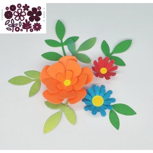 Leaf, flower metal cutting mold scrapbook photo album decoration DIY handmade art