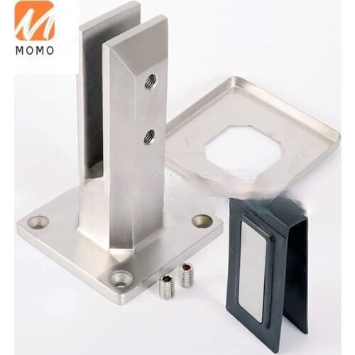 Glass pool fencing spigot for balistrade staircase railing