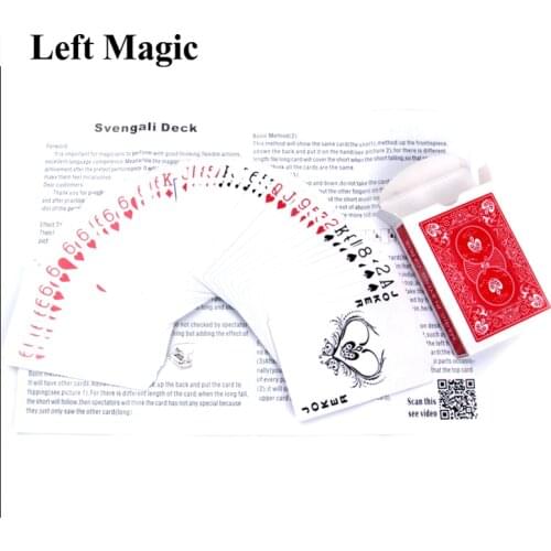 Svengali Deck Magic Gimmick Card Magic Tricks Magician Trick Magic Cards Close Up Street Magic Prop