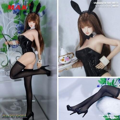1/6 bunny girl maid uniform suit sexy lingerie spot fit 12'' female action figure body
