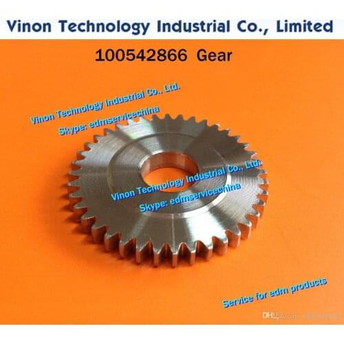 1pc) 100542866 edm Gear Pinch Roller Drive for Robofil 230F,240,330F,440CC,640CC Charmilles edm parts 100.542.866 Gear