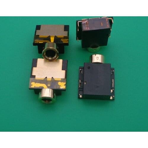 1pcs Audio Jack Headphone Port Microphone Socket Connector for MSI GE62 GE72 GE62VR GE72VR GP62 GS70 MS-1775B Motherboard