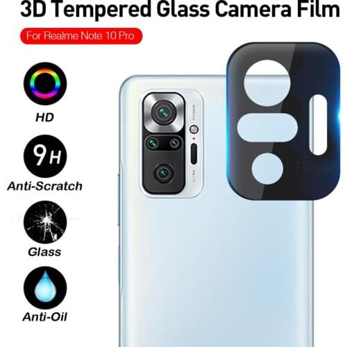 3D Curved Tempered Glass For Xiaomi Redmi Note10 Pro Camera Lens Back Cover For Redmi Note 10 Pro 10Pro Screen Protector Films