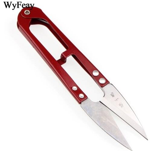 5" Large Yarn Shears Cutting Sewing Thread Scissors Shears Spring Cross Stitch Tailors Scissors Embroidery Fabric Supplies Tool